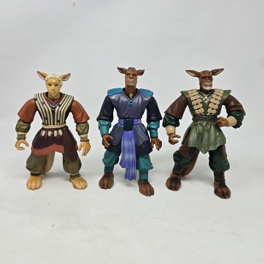 Warriors of Virtue Vintage 1996 Lot of 3 Figures Lai Tsun Yun Playmates